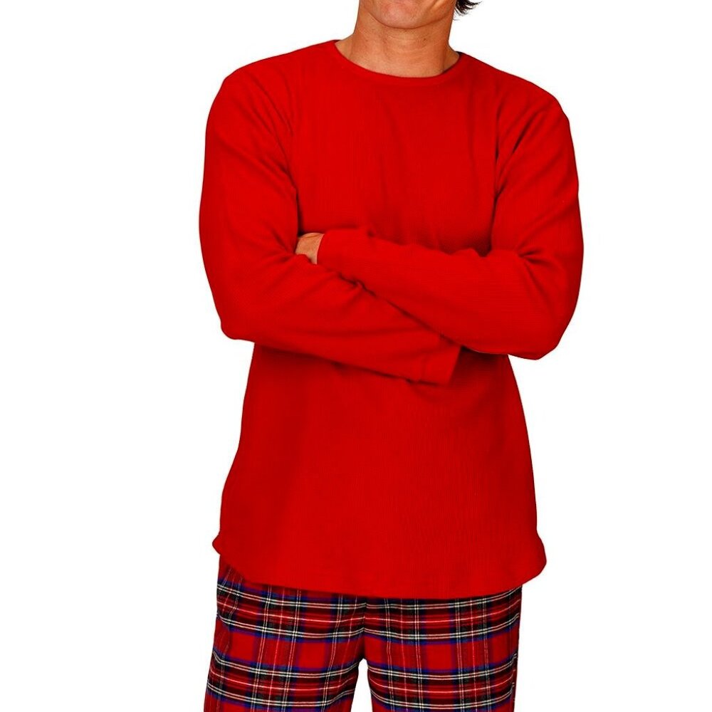 💕 3/$25 💕 NWOT Men's Pajamagram Red Thermal Top XXL